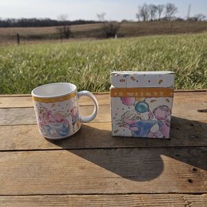 vintage Charpente "If Wishes Were Fishes" ceramic mug